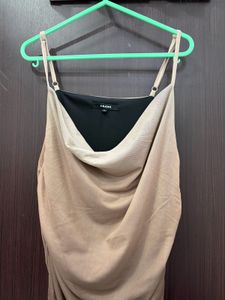 Elegant Ombre Ruched Maxi Dress