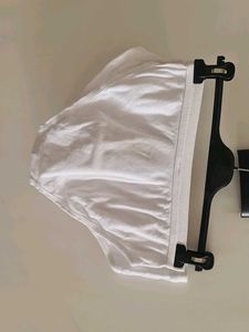 White Cotton Briefs