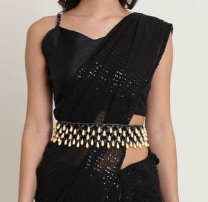 Beaded Embellished Statement Belt