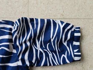 Blue &amp; White Striped Shirt🧿