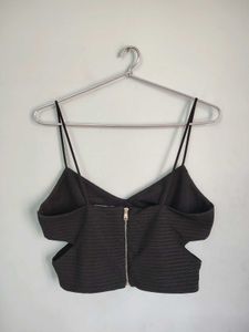 Cutout Crop Top