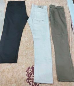 Men's Casual Pants - Set of 3
