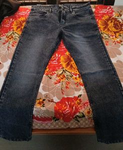Men's Dark Wash Denim Jeans
