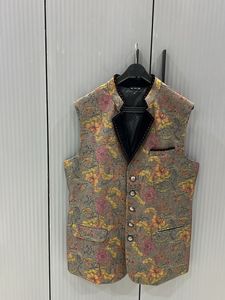 Floral Print Men's Vest