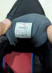 Black Asian Sport Shoes