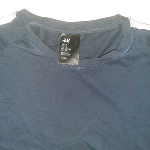 Authentic H&M Blue Sweat T-Shirt