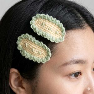 Handmade Crochet Hair Clips