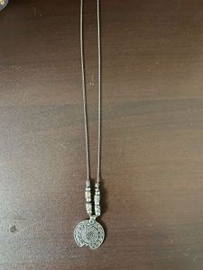 Oxidized Silver Necklace &amp; Earrings Set