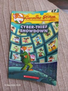 Geronimo Stilton Cyber-Thief Showdown Book