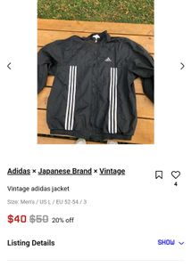 Original adidas jacket Wind Cheater