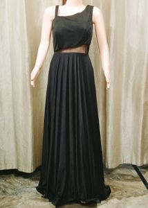 Classic Black Gown For Women