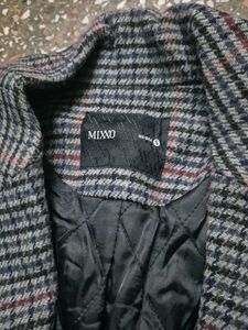 Check Pattern Coat