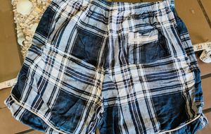 Inmark Blue And White Shorts