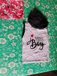 Cute Bunny Print Baby Hoodie