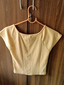 Square Neck Cropped Top