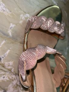 Sparkly Rose Gold Heels