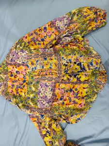 Bohemian Floral Print Maxi Dress