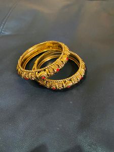 Combo Of 3 Bangles Set💛🧡🤎