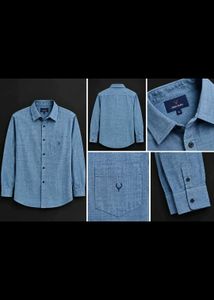 Allen Solly Men's Grey Casual Shirt