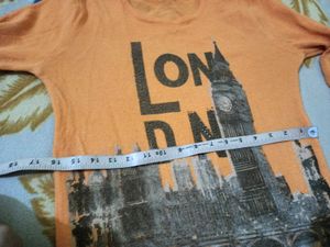 Orange Woolen Top