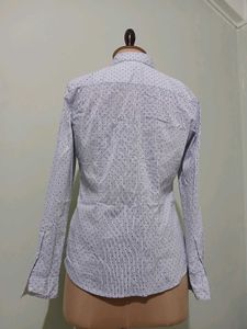 Classic Polka Dot Button-Up Shirt