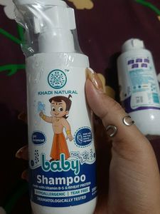 Khadi Natural Baby Shampoo and Oil Combo