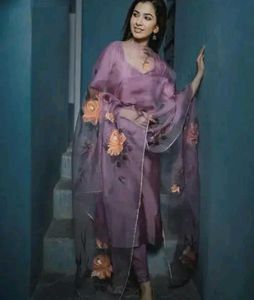 New Organza Kurta Set