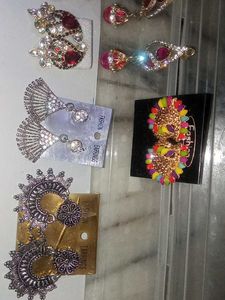 all 6 in 250 Assorted Dangle Earrings Set