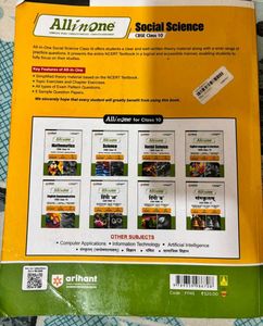 Arihant All in One Social Science CBSE Class 10