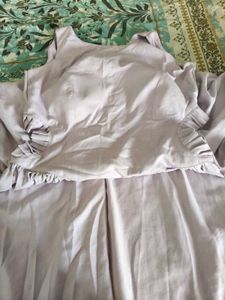 Elegant Lavender Maxi Dress
