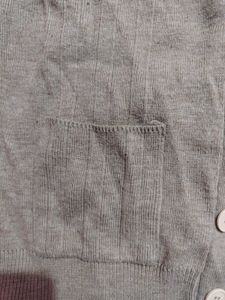 Sleeveless Button-Up Cardigan