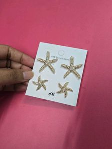 Today'sOffer< H&amp;M Starfish Earrings Set