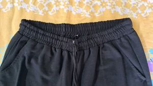 Black Cargo Jogger Pants