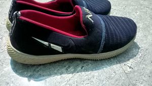 Stylish Navy Blue Slip-On Shoes