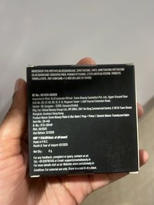 Swiss beauty prep + prime