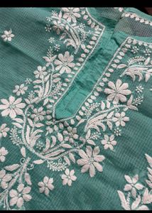Beautiful Cotton Chikankari Kurta