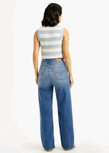 Unique Floral Applique Denim Jeans