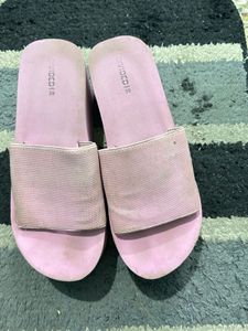 Pink Textured wedges