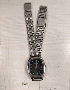 Sonata Silver Watch