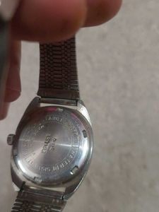 Vintage HMT ABINASH BLACK DIAL Mechanical Watch