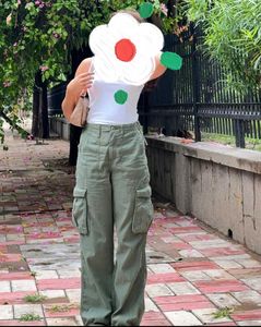 Olive Green Cargo Pants