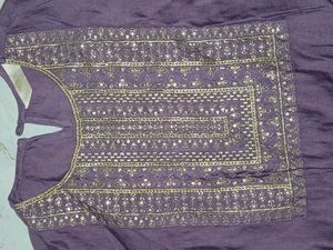 Elegant Purple Kurta