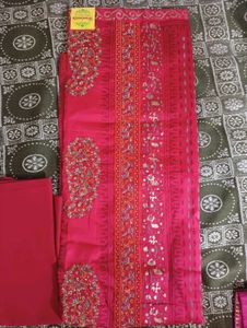 Beautiful Rani Embroidered Kurta Set