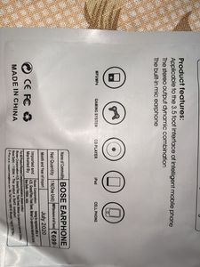 Bose Wired Earphone