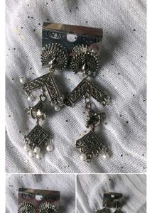 7 Exquisite Peacock Jhumka Earrings, necklace