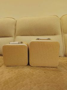 Sparkling Gold Cosmetic storage boxes