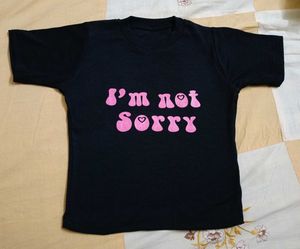 Black cropped graphic t-shirt