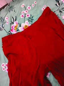 Gharara set maroon