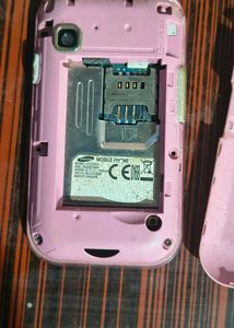 Pink Samsung Feature Phone