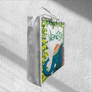 Combo Of Aesthetic Canvas Tote/Shopping Bags